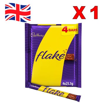 [해외] 1개 4개입 캐드버리 플레이크 초콜렛 바, Cadbury Flake milk chocolate bar