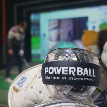 P1 전완근 손목강화 운동기구 LED 자이로볼 스포츠/레저