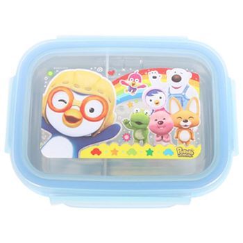 뽀로로 이중락스텐도시락(블루)320ml