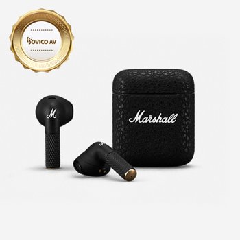[공식인증점] 마샬 마이너4 Marshall  Minor4 블루투스 이어폰 블랙