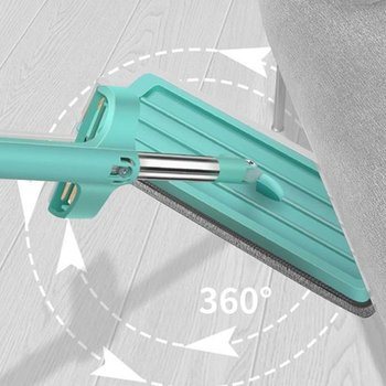 막대걸레 노터치 극세사 청소밀대 자동세척 물밀대 회전