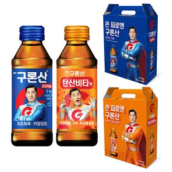 [오늘출발] 영진 구론산 오리지널20병 + 탄산비타20병 150ml 40병 / 선물세트 2박스