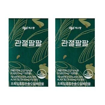 [씨스팡] 관절팔팔 초록입홍합추출오일복합물 310mg x 30캡슐 2박스-SDL- (S46563569)