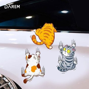 다름S 탈출 고양이 차량용 스티커 대 / DIY 자동차 인테리어 차량용 (WBE44EA)