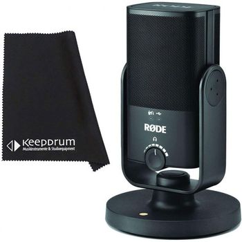[해외] 독일 로데 마이크 방송용 Rode NT-USB Mini USB Studio Condenser Microphone Podcast Keepdrum