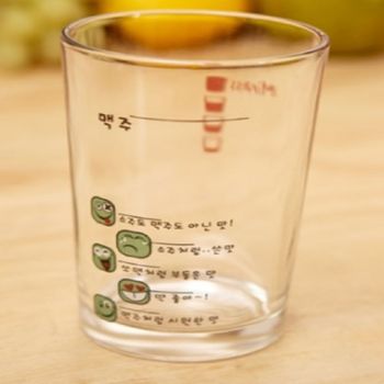 소맥컵 미라스 소맥비율 소주컵 6개입 그린