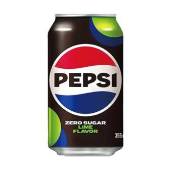 [롯데칠성] 펩시 제로 라임 캔 355ml 18개 (S37537119)