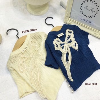 로맨틱발랑시엔레이스니트 애견의류, 반려견니트, 강아지옷