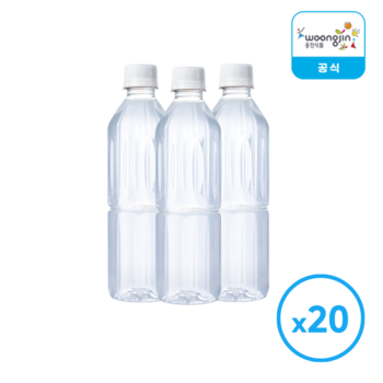 웅진 이온더핏 제로 무라벨 500ml 20개