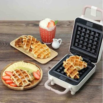 메이커 도무스 와플 샌드위치 탈착형 코팅 플레이트 크로플 샌드위치 와플기 크로플기계