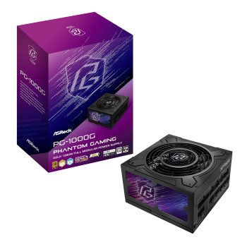 [해외] 애스락 팬텀 게이밍 차세대 GPU 지원 PC 파워 서플라이 1000W PCIe5.1 80PLU