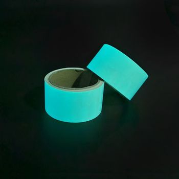 대형 XE49DV69 5cm 5m 청녹색 야광테이프 x 밤에물건찾기 안