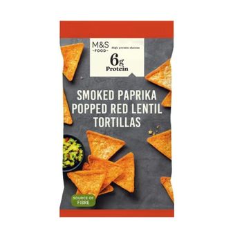 [해외] M&S 영국 막스앤스펜서 훈제 파프리카 레드 렌틸 토르티야칩 90g