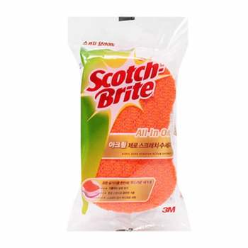 3M 제로스크래치 수세미 후라이팬기름때제거 청소수세미