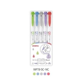 [VC5L41Q1]브러쉬 ZEBRA NC 세트 5색 WFT8-5C-NC