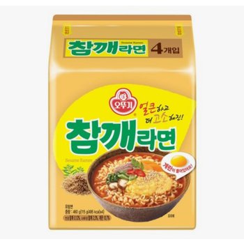 [(주)오뚜기][신세계백화점]오뚜기 참깨라면멀티  460g