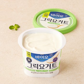 매일 바이오 PROBIOTIC 그릭요거트 무가당 플레인 저지방 400G