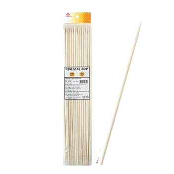 오뎅꽂이 40cm x 30P 나무꼬치 오뎅꼬치 나무꼬지