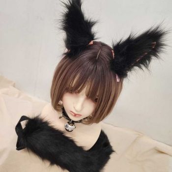 구미호 코스튬 할로윈 여우 귀달이 목걸이 꼬리