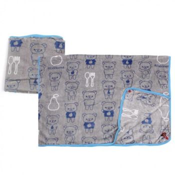 리락쿠마 무릎담요 보들보들 담요 그레이 베스틴 침구