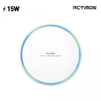 ( )15W C타입 고속 무선 충전패드 M-LED-15W-QWCP1 케이블 제외