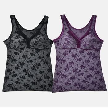 세련된 QWEN3470 플라워 풀컵 노와이어 노몰드 브라런닝