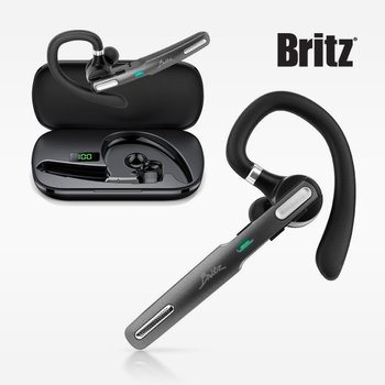 브리츠 BZ-Vtalk7R 모노 블루투스 이어셋 멀티페어링 배터리표시 케이스포함 C타입 이어폰
