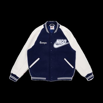 [해외] Nike x Nigo Varsity Jacket Blue Void (FV5670-492)