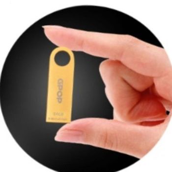 메모리 유에스비 대용량 캐릭터 케이스 듀얼 테라골드 메탈 USB 64G GPOP테라골드메탈 USB메모리