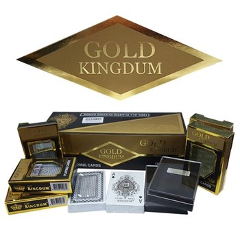 고품질 B골드킹덤 포커 플라스틱 트럼프카드 12벌 플라스틱 포커...