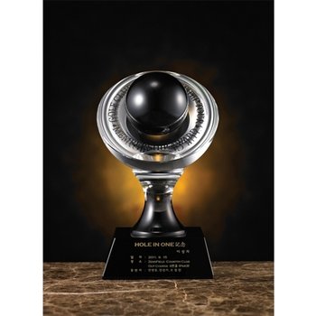 크리스탈 트로피 BT179 싱글패 홀인원 트로피 기념패패