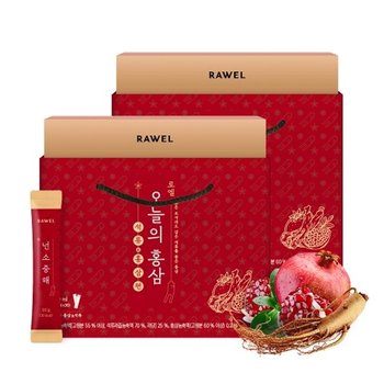 로엘 오늘의홍삼 30포 2세트 / 석류 홍삼 선물세트