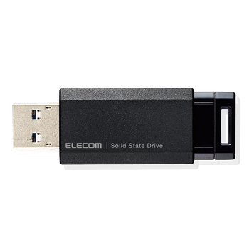 [해외] 에레코무 외장 SSD 1TB USB3.2(Gen2) PS5/PS4 호환 블랙 ESD-EPK1000GBK