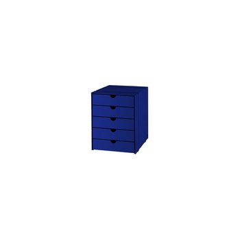 [신세계백화점][USM 공식수입원] USM Inos Box Set C4 With 5 Closed Trays (Gentian Blue)