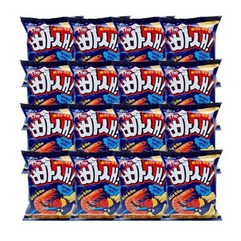해태 THE 빠새 45g x 16개 / 빠삭한 새우칩