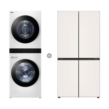 LG 워시타워 + 냉장고 20WN-M65GB0 배송무료
