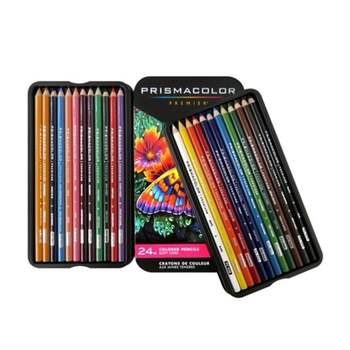 프리즈마 유성 색연필 24색 SF03597 미술용품 (1개) 자재