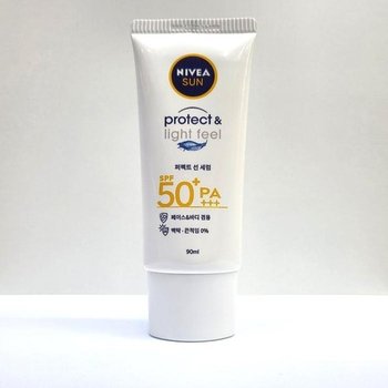 NIVEA 프로텍트 수분 음영 선크림 선세럼 9 백탁없는