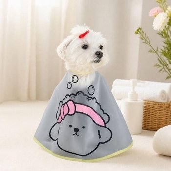 반려견 강아지 미용보 펫 세안보 고양이 목욕 커트 앞치마_25723969