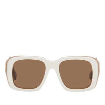 [해외] 로에베 화이트 시그니처 선글라스 LW40198U5325E 192337324796 IVORY / BROWN