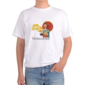 반팔 라운드티 태국관광 타이랜드 방콕 (WFI9JBQ)