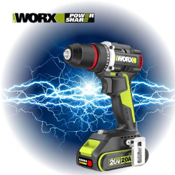 무선 듀얼 스피드 WORX PRO WU173 충전드릴 풀세트 무선