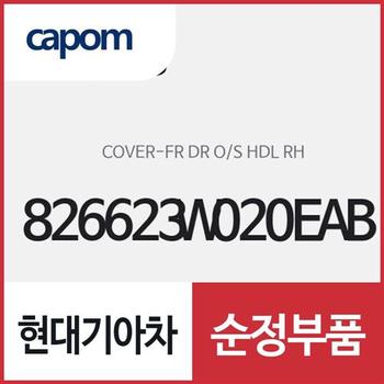 앞문 외캐치 캡(외부 도어캐치 핸들커버),조수석쪽 (826623W020EAB) 스포티지