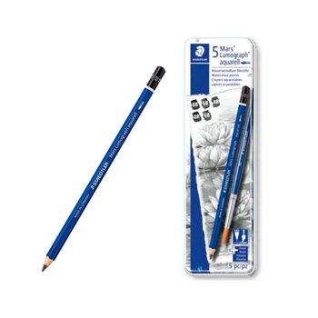 스테들러 마스 100A 전문가용 수채 연필 6본세트 (WBECB42)