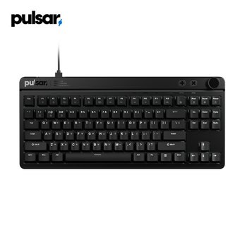 펄사 XBOARD MS TKL ANSI Black KR 핫스왑 체리 MX2A 적축 텐키리스 한글 유선 게이밍 키보드