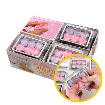 키링 반짝반짝 개입 키링 가방 박스 파스텔 워터볼키링 말랑 에어팟 데이 학원 키링제작