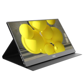 알파스캔 AOC 16T20 IPS USB- C타입 포터블 스피커 시력보호 무결점 휴대용 초경량 모니터