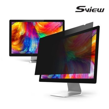 로이츠나인 에스뷰 모니터 보안 필름 사생활 정보 보호 보안기 [iMac 27인치] + 컴퓨터 블루라이트 차단 화면 보호기