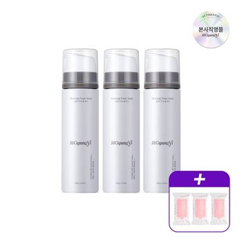 비건인증 여성청결제 모닝 폼 워시 150ml*3+페미닌 티슈 10매입x3개