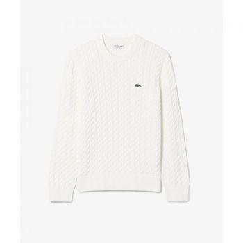 [정품 국내배송] LACOSTE 라코스테 남성 케이블 긴팔 크루넥 풀오버 AH7627-56G X0N AH7627-56GX